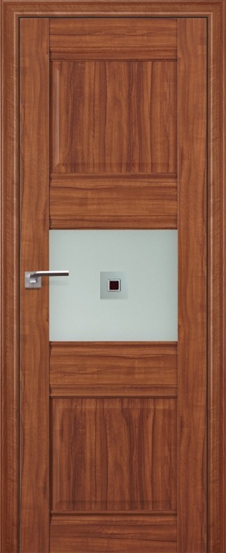 Profil Doors 5х Орех Амари/стекло мотовое коричневый фьюзинг