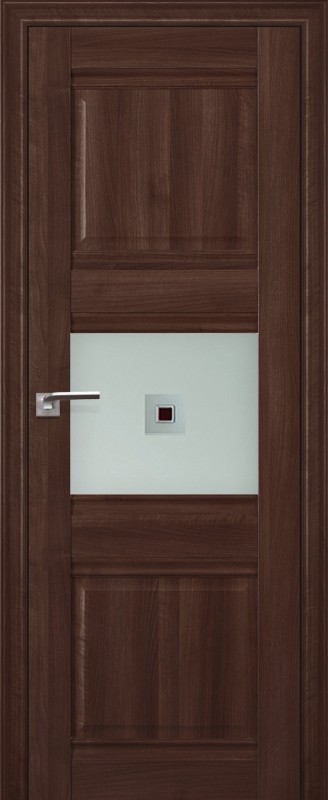 Profil Doors 5х Орех Сиена/стекло узор матовое коричневый фьюзинг