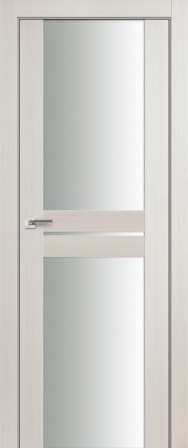 Profil Doors  10х Эш Вайт Мелинга/стекло белый триплекс