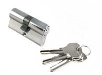 Ключевой цилиндр ключ-ключ+ накладки