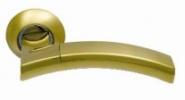 Дверная ручка Archie SILLUR 132 S.GOLD/P.GOLD