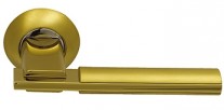 Дверная ручка Archie SILLUR 94A S.GOLD/P.GOLD